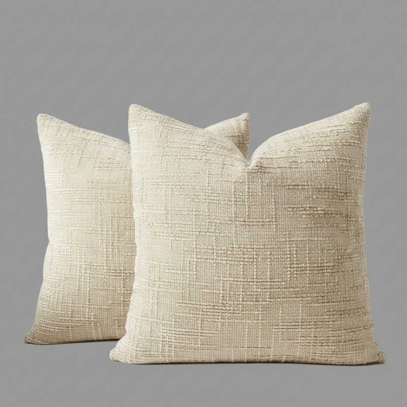 Chenille Cushion Cover | Soft Decorative Sofa Accent