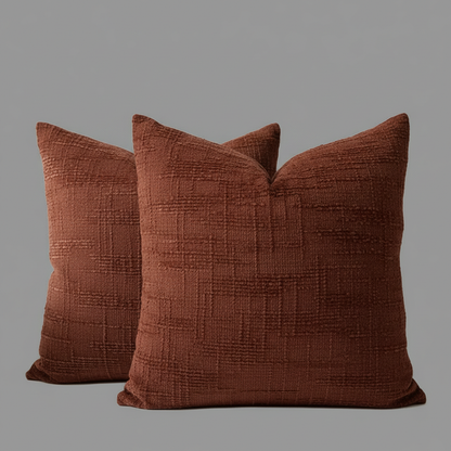 Chenille Cushion Cover | Soft Decorative Sofa Accent