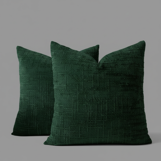Chenille Cushion Cover | Soft Decorative Sofa Accent