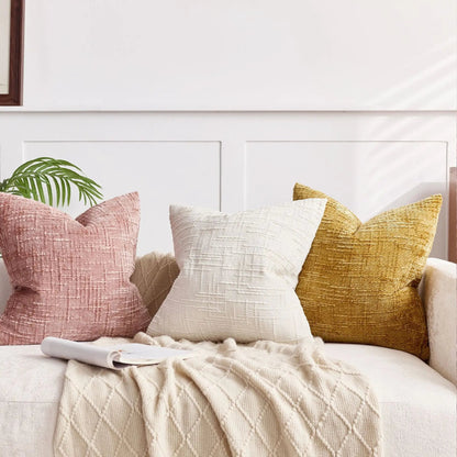 Chenille Cushion Cover | Soft Decorative Sofa Accent 2