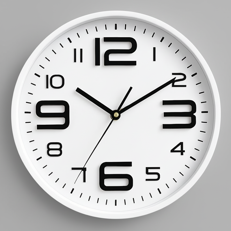 Colorful Cartoon Wall Clock | 30cm Wall Clock Decor