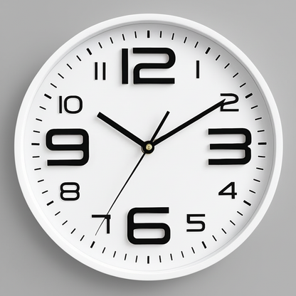 Colorful Cartoon Wall Clock | 30cm Wall Clock Decor
