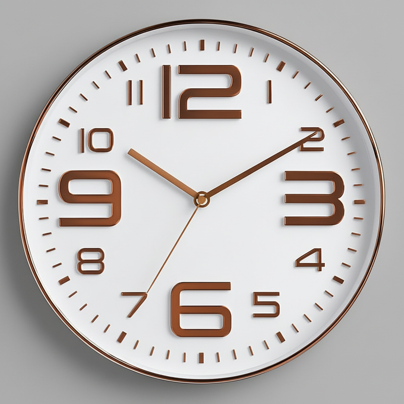 Colorful Cartoon Wall Clock | 30cm Wall Clock Decor