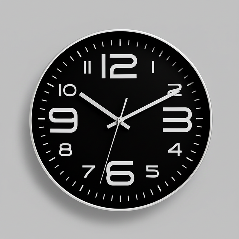Colorful Cartoon Wall Clock | 30cm Wall Clock Decor