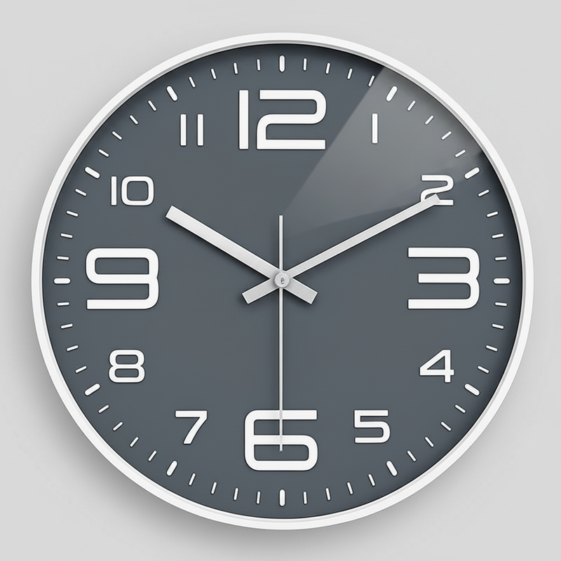 Colorful Cartoon Wall Clock | 30cm Wall Clock Decor