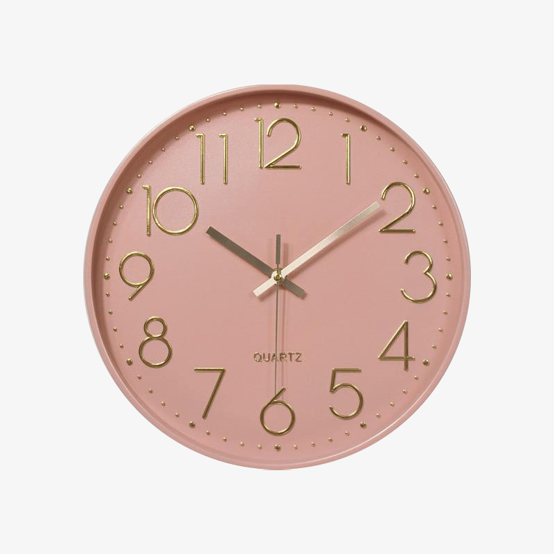 Colorful Round Wall Clock | Modern Wall Clock Decor 30cm 1