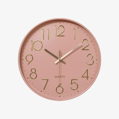Colorful Round Wall Clock | Modern Wall Clock Decor 30cm 1
