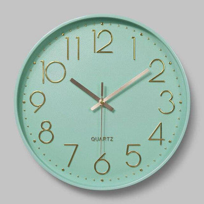 Colorful Round Wall Clock | Modern Wall Clock Decor 30cm 4