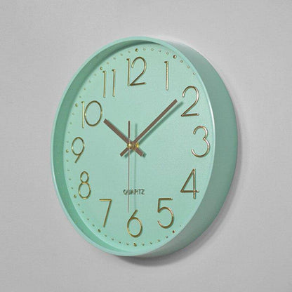 Colorful Round Wall Clock | Modern Wall Clock Decor 30cm 6