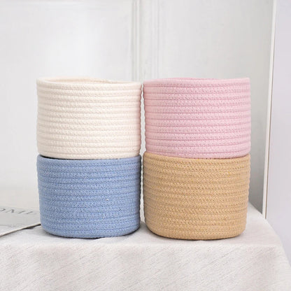 Cotton Rope Storage Basket | Eco-Friendly Organizer for Toys 5